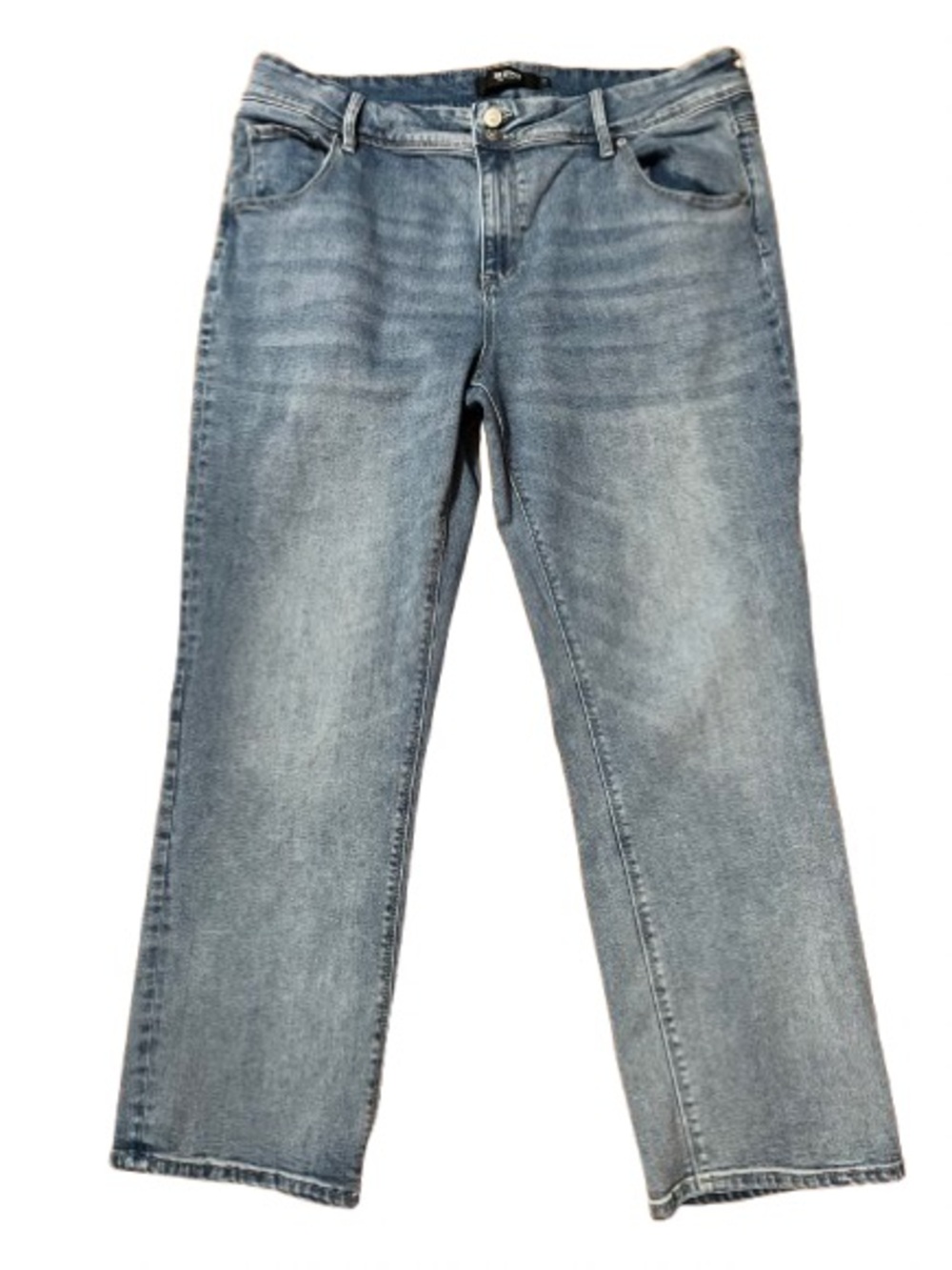 Hudson Double Button Denim Jeans Size 16